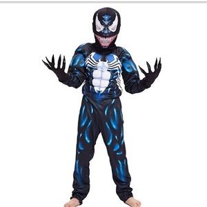Venom costume with muscles